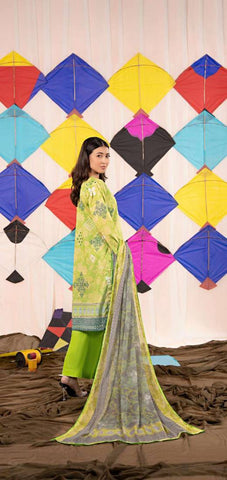 ZESH PRINTED 3 PC LAWN