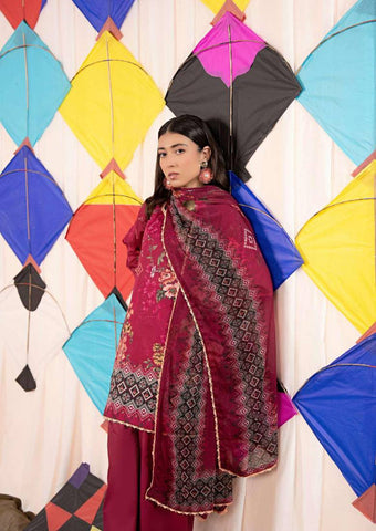 ZESH PRINTED 3 PC LAWN